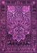 Machine Washable Persian Purple Traditional Area Rugs, wshtr1679pur