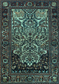 Persian Light Blue Traditional Rug, tr1679lblu