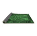 Sideview of Persian Emerald Green Traditional Rug, tr1679emgrn