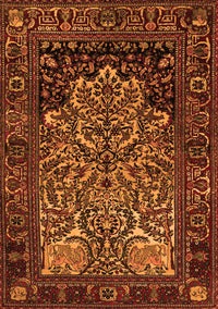 Persian Orange Traditional Rug, tr1679org