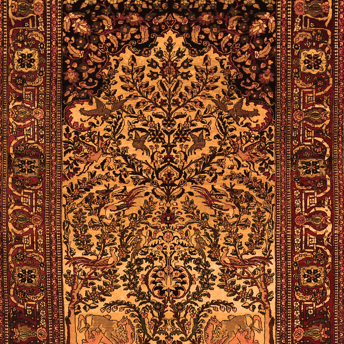 Persian Orange Traditional Rug, tr1679org