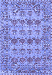 Persian Blue Traditional Rug, tr167blu