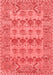 Persian Red Traditional Area Rugs