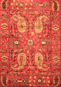Persian Orange Traditional Rug, tr1680org