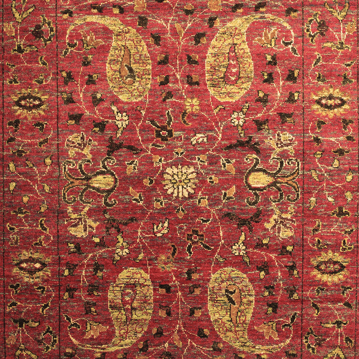 Machine Washable Persian Brown Traditional Rug, wshtr1681brn