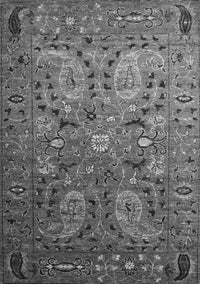 Persian Gray Traditional Rug, tr1681gry