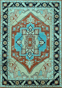 Persian Light Blue Traditional Rug, tr1682lblu