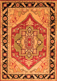 Persian Orange Traditional Rug, tr1682org