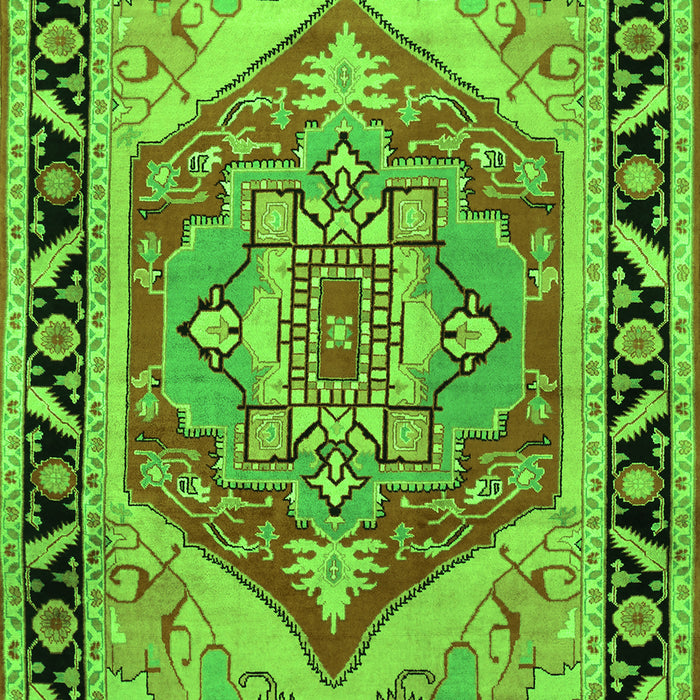 Persian Green Traditional Rug, tr1682grn