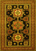 Machine Washable Persian Yellow Traditional Rug, wshtr1683yw