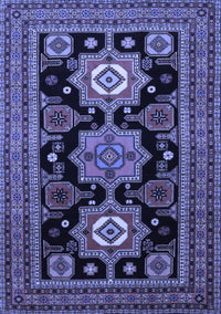 Persian Blue Traditional Rug, tr1683blu