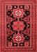 Persian Red Traditional Area Rugs