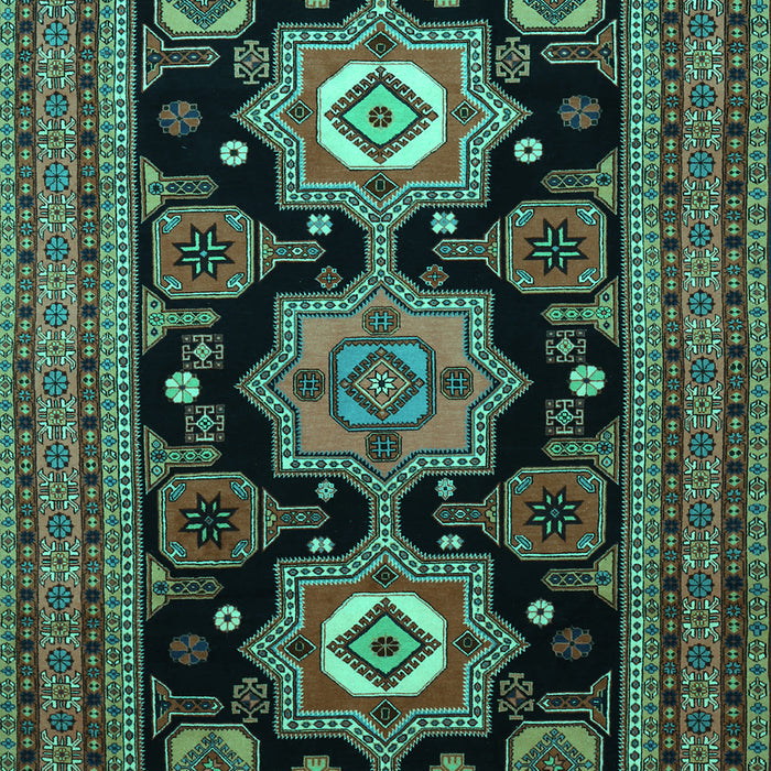 Persian Turquoise Traditional Rug, tr1683turq