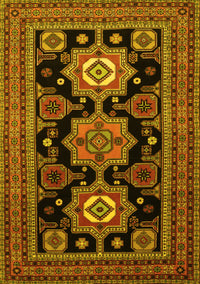 Persian Yellow Traditional Rug, tr1683yw