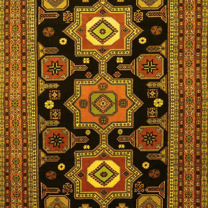 Persian Yellow Traditional Rug, tr1683yw
