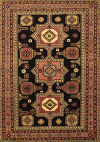 Persian Brown Traditional Rug, tr1683brn