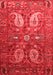 Persian Red Traditional Area Rugs