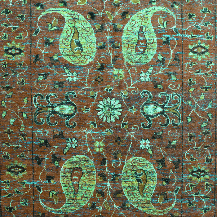 Persian Turquoise Traditional Rug, tr1684turq