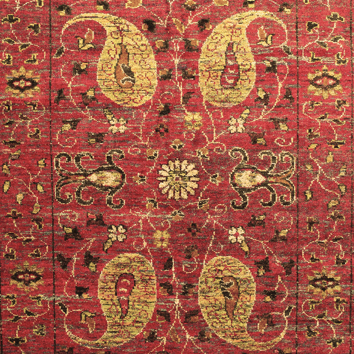 Machine Washable Persian Brown Traditional Rug, wshtr1684brn
