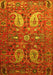 Persian Yellow Traditional Rug, tr1684yw