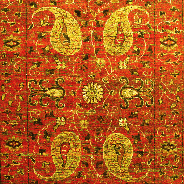 Persian Yellow Traditional Rug, tr1684yw