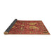 Sideview of Persian Brown Traditional Rug, tr1684brn