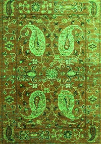 Persian Green Traditional Rug, tr1685grn