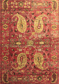 Persian Brown Traditional Rug, tr1685brn
