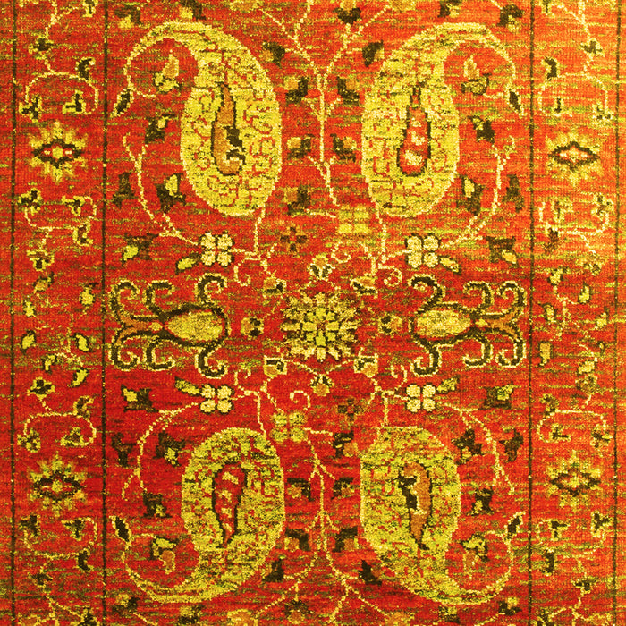 Persian Yellow Traditional Rug, tr1685yw