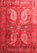 Persian Red Traditional Area Rugs