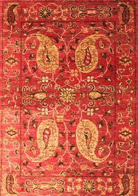 Persian Orange Traditional Rug, tr1685org