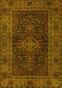 Persian Yellow Traditional Rug, tr1686yw