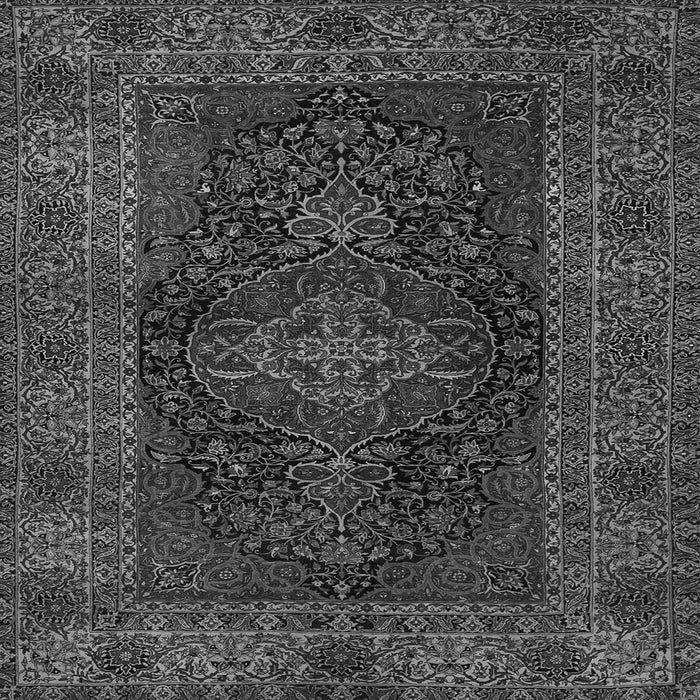 Serging Thickness of Persian Gray Traditional Rug, tr1686gry