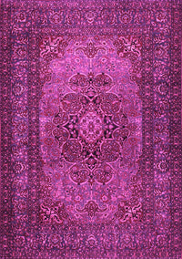 Medallion Pink Traditional Rug, tr1687pnk