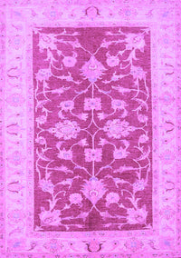 Oriental Purple Traditional Rug, tr1688pur