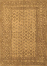 Southwestern Brown Country Rug, tr1689brn