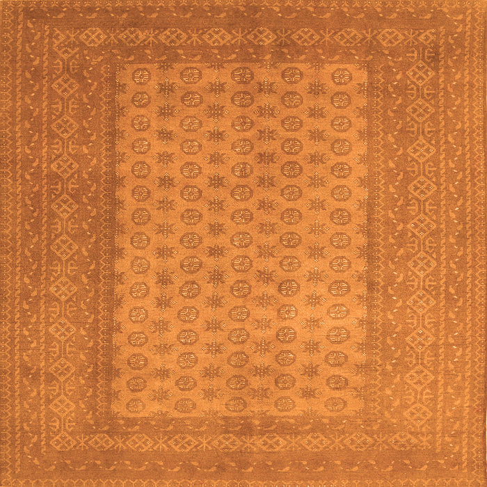 Serging Thickness of Southwestern Orange Country Rug, tr1689org