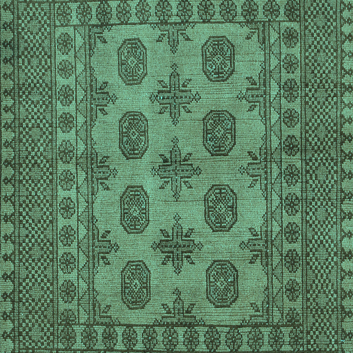 Southwestern Turquoise Country Rug, tr1690turq