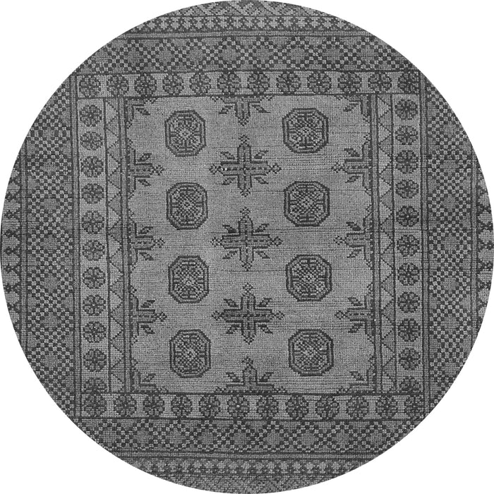 Square Southwestern Gray Country Rug, tr1690gry
