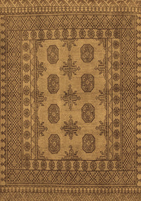 Southwestern Brown Country Rug, tr1690brn