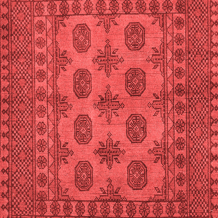 Machine Washable Southwestern Red Country Rug, wshtr1690red