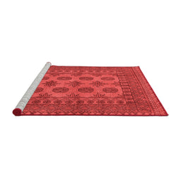 Country Red Washable Rugs