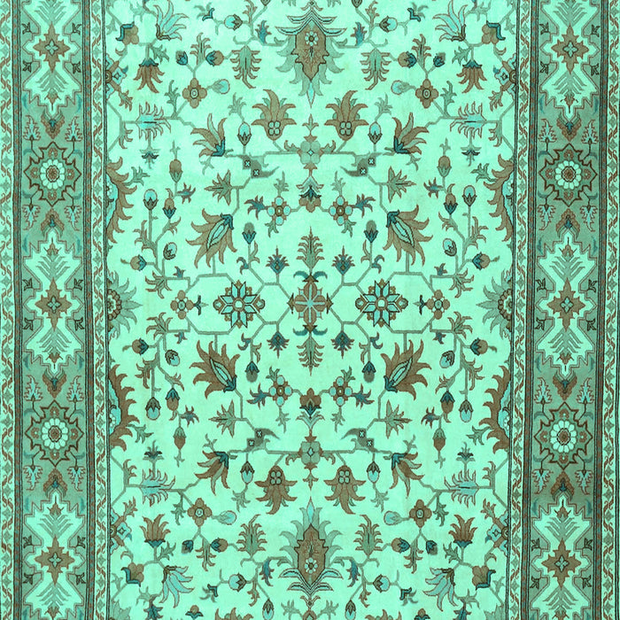 Persian Turquoise Traditional Rug, tr1691turq