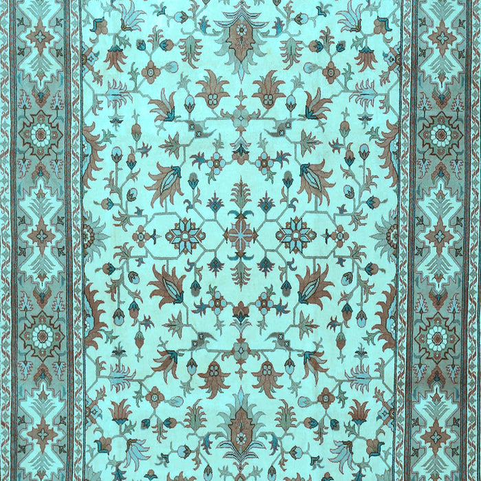 Persian Light Blue Traditional Rug, tr1691lblu