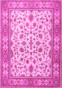Persian Pink Traditional Rug, tr1691pnk