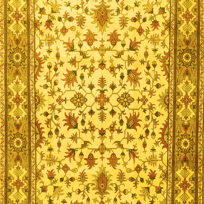 Persian Yellow Traditional Rug, tr1691yw