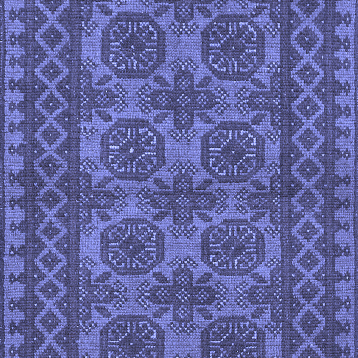 Machine Washable Southwestern Blue Country Rug, wshtr1692blu