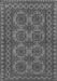 Southwestern Gray Country Rug, tr1692gry