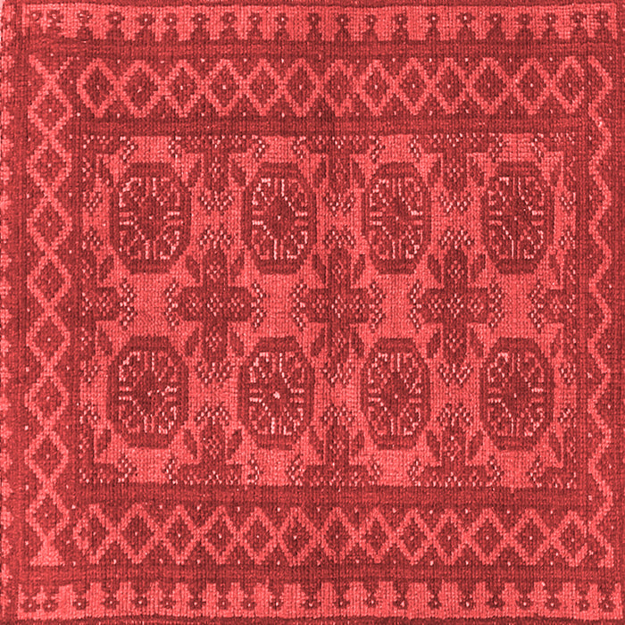 Machine Washable Southwestern Red Country Rug, wshtr1692red