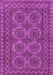 Southwestern Purple Country Rug, tr1692pur